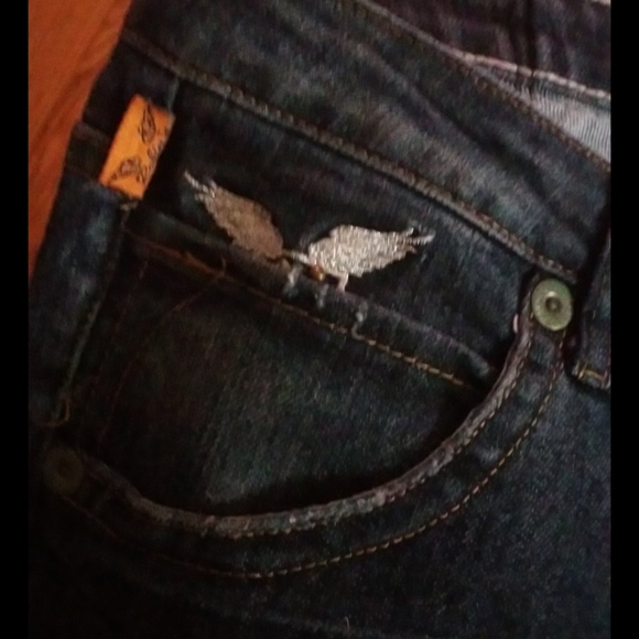 WOMENS ROBIN JEANS SIZE 32 MEDIUM DARK BLUE - Picture 7 of 8